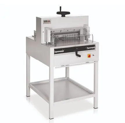 IDEAL 4815 – Massicot de bureau électro-mécanique