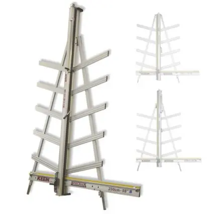 Règle de coupe verticale - Keencut SteelTrak
