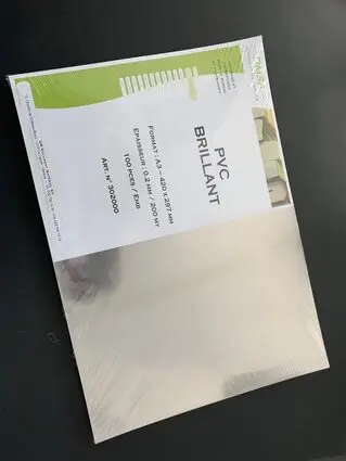 Couverture PVC 0.21mm A3