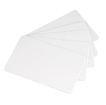 Cartes plastique blanches PVC Haute qualité