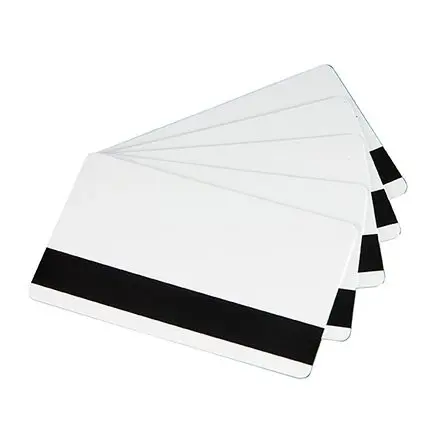 Cartes plastique PVC à piste magnétique HiCo / LoCo