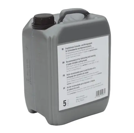 Huile destructeurs IDEAL – 5L – Destructeur de document