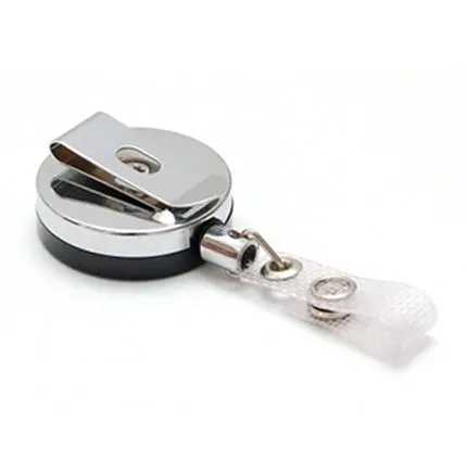 Zip Métal avec lanière renforcée - Accessoire de badge