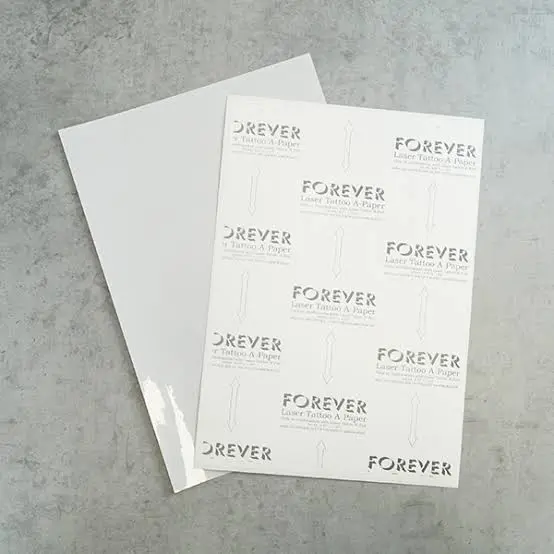 FOREVER Tattoo Paper (SET of A-Foil & B-Paper) (25 sheets each)