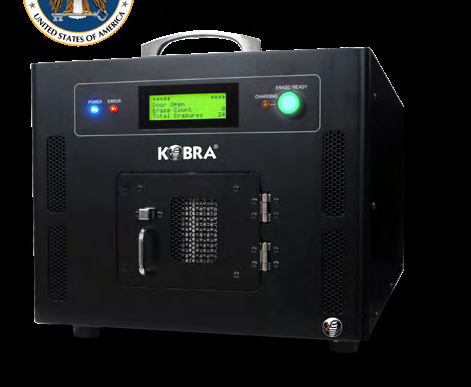 KOBRA MAGPRO 100 - Dégausseur de disques durs et supports magnétiques