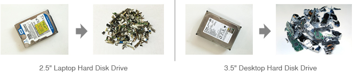 destruction disque dur