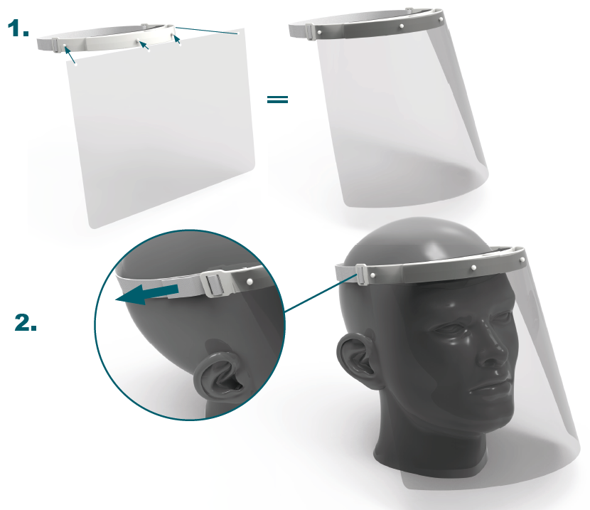 visiere de protection