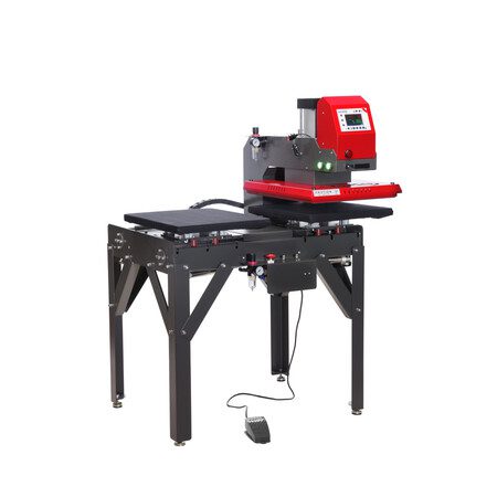 Secabo TPD7 Premium - Presse à chaud automatique double plateau