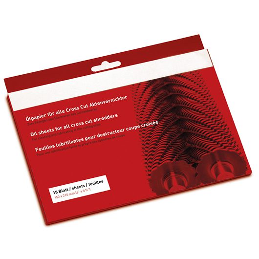 Feuilles lubrifiantes IDEAL - Destructeur de document