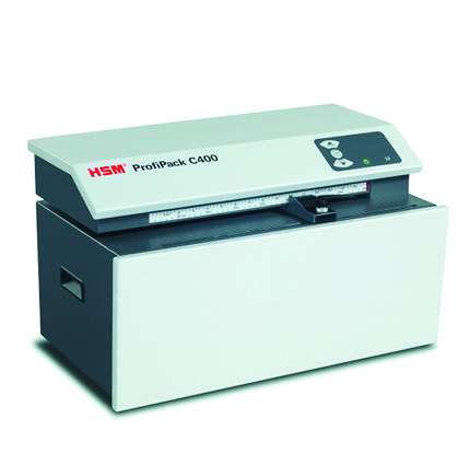 HSM ProfiPack C400 - Matelassage pour emballage de table