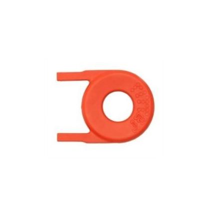 Clé de sécurité pour fermeture de porte-badge rigide